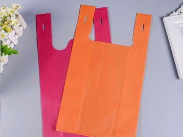 包头市无纺布背心袋可降解塑料袋购物袋